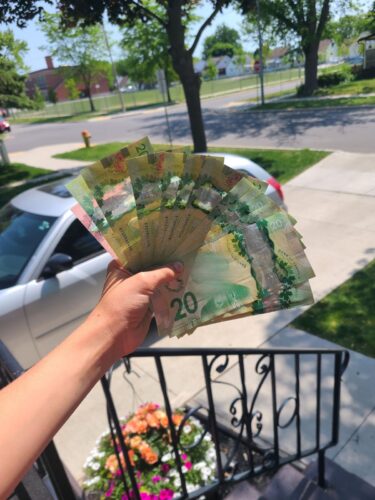 Canadian Dollar CAD Banknotes Movie Props photo review